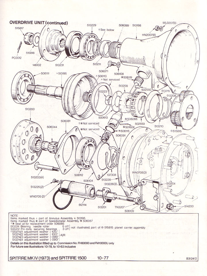 D Type Overdrive Unit Continued @ Canley Classics